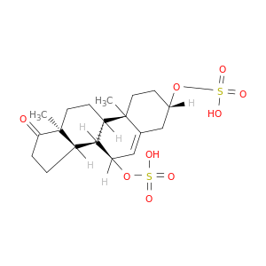 ANDROST-5-EN-17-ONE, 3,7-BIS(SULFOOXY)-, (3BETA,7ALPHA)-