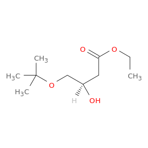 Butanoic acid, 4-(1,1-dimethylethoxy)-3-hydroxy-, ethyl ester, (R)-