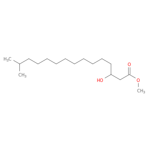 Pentadecanoic acid, 3-hydroxy-14-methyl-, methyl ester