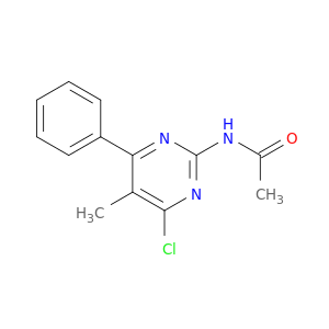Acetamide, N-(4-chloro-5-methyl-6-phenyl-2-pyrimidinyl)-