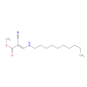 METHYL (E)-2-CYANO-3-(DECYLAMINO)PROP-2-ENOATE