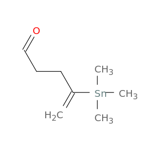 4-Pentenal, 4-(trimethylstannyl)-