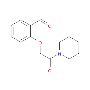 2-(2-Oxo-2-(piperidin-1-yl)ethoxy)benzaldehyde
