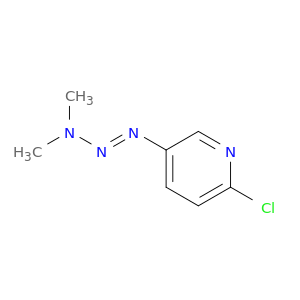Pyridine,2-chloro-5-(3,3-dimethyl-1-triazen-1-yl)-