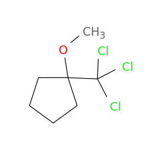 Cyclopentane, 1-methoxy-1-(trichloromethyl)-