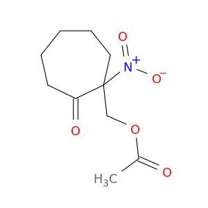 Cycloheptanone, 2-[(acetyloxy)methyl]-2-nitro-