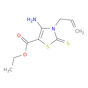 3-烯丙基-4-氨基-2-硫代-2,3-二氢-1,3-噻唑-5-甲酸乙酯