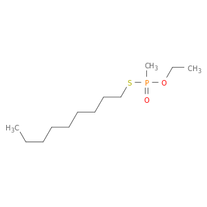 Phosphonothioic acid, methyl-, O-ethyl S-nonyl ester