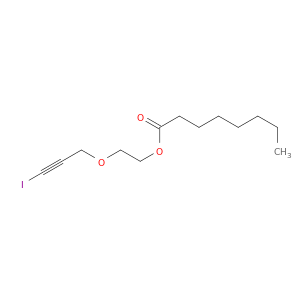 Octanoic acid, 2-[(3-iodo-2-propynyl)oxy]ethyl ester