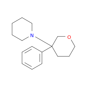 Piperidine,1-(tetrahydro-3-phenyl-2H-pyran-3-yl)-