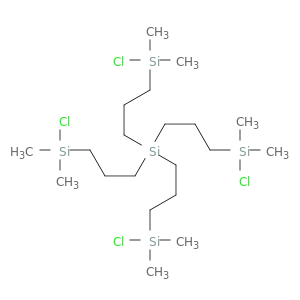 Silane, tetrakis[3-(chlorodimethylsilyl)propyl]-