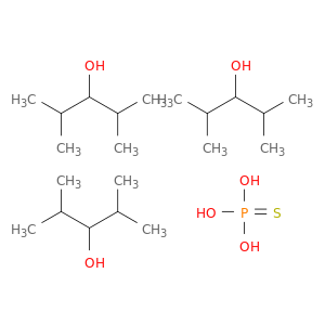 3-Pentanol, 2,4-dimethyl-, phosphorothioate (3:1)