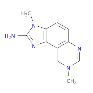 3H-Imidazo[4,5-f]quinazolin-2-amine, 8,9-dihydro-3,8-dimethyl-