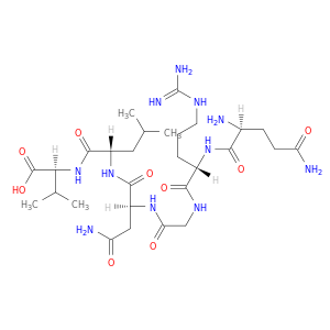 L-Valine, L-glutaminyl-L-arginylglycyl-L-asparaginyl-L-leucyl-