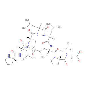 L-Leucine, L-prolyl-L-leucyl-L-glutaminyl-L-valyl-L-valyl-L-leucyl-L-prolyl-