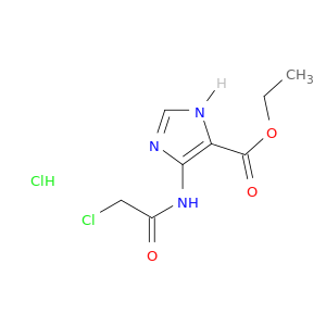 ethyl 4-[(chloroacetyl)amino]-1h-imidazole-5-carboxylate hydrochloride(1:1)