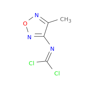 Carbonimidic dichloride, (4-methyl-1,2,5-oxadiazol-3-yl)-