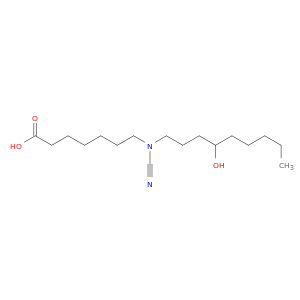 Heptanoic acid, 7-[cyano(4-hydroxynonyl)amino]-