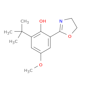Phenol, 2-(4,5-dihydro-2-oxazolyl)-6-(1,1-dimethylethyl)-4-methoxy-
