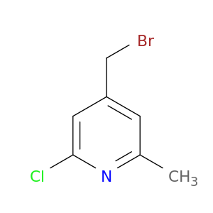 4-Bromomethyl-2-chloro-6-methylpyridine