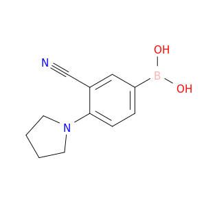 3-氰基-4-吡咯烷苯基硼酸