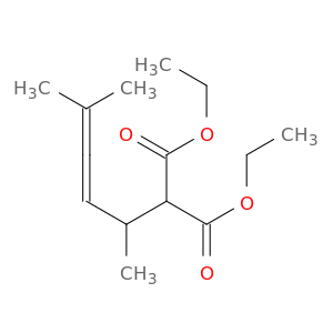 Propanedioic acid, (1,4-dimethyl-2,3-pentadienyl)-, diethyl ester