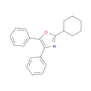 Oxazole, 2-cyclohexyl-4,5-diphenyl-