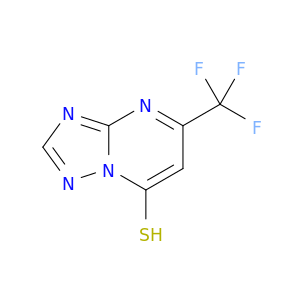 [1,2,4]Triazolo[1,5-a]pyrimidine-7-thiol, 5-(trifluoromethyl)-