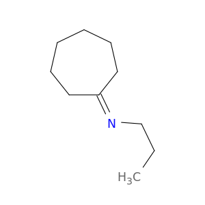 1-Propanamine, N-cycloheptylidene-