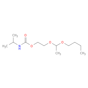 Carbamic acid, (1-methylethyl)-, 2-(1-butoxyethoxy)ethyl ester
