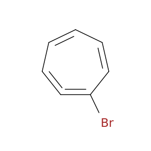 1,2,4,6-Cycloheptatetraene, 1-bromo-