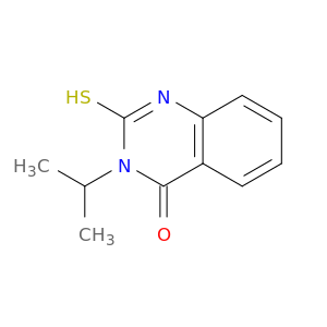 3-Isopropyl-2-thioxo-2,3-dihydroquinazolin-4(1H)-one