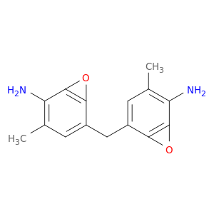 5,5'-methylenebis(n-methyl-7-oxabicyclo[4.1.0]hepta-1,3,5-trien-2-amine)