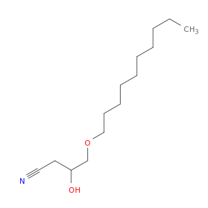 Butanenitrile, 4-(decyloxy)-3-hydroxy-