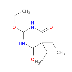 4,6(1H,5H)-Pyrimidinedione, 2-ethoxy-5,5-diethyldihydro-