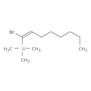 Silane, [(1E)-1-bromo-1-octenyl]trimethyl-