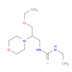 1-(3-ETHOXY-2-MORPHOLIN-4-YL-PROPYL)-3-ETHYL-THIOUREA