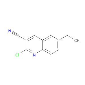 2-氯-6-乙基喹啉-3-甲腈