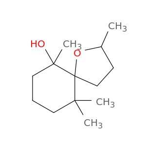 2,6,10,10-四甲基-1-oxaspiro[4.5]癸丹-6-OL