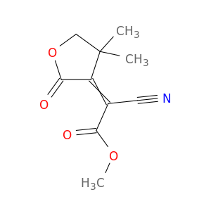 METHYL 2-CYANO-2-(4,4-DIMETHYL-2-OXO-OXOLAN-3-YLIDENE)ACETATE