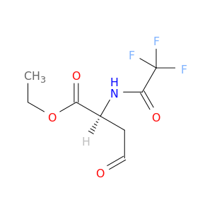 Butanoic acid, 4-oxo-2-[(trifluoroacetyl)amino]-, ethyl ester, (S)-