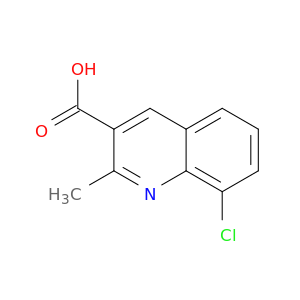 8-Chloro-2-methylquinoline-3-carboxylic Acid