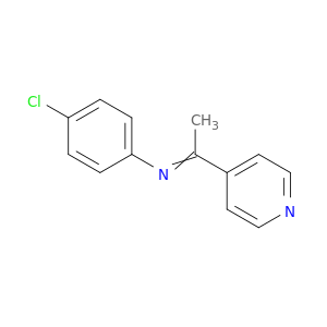 Benzenamine, 4-chloro-N-[1-(4-pyridinyl)ethylidene]-