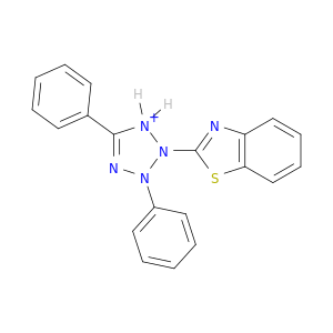 2H-Tetrazolium, 2-(2-benzothiazolyl)-3,5-diphenyl-