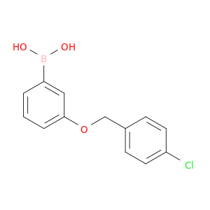 3-(4'-氯苄氧基)苯基硼酸