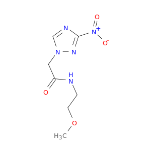 1H-1,2,4-Triazole-1-acetamide,N-(2-methoxyethyl)-3-nitro-