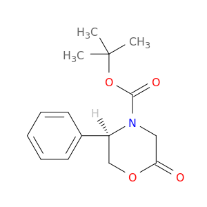 (R)-2-氧代-5-苯基-4-吗啉羧酸叔丁酯