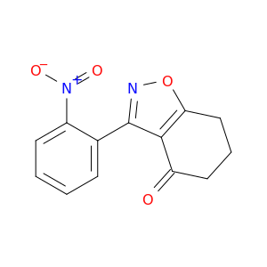1,2-Benzisoxazol-4(5H)-one, 6,7-dihydro-3-(2-nitrophenyl)-