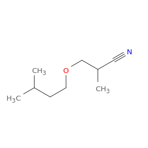 Propanenitrile, 2-methyl-3-(3-methylbutoxy)-