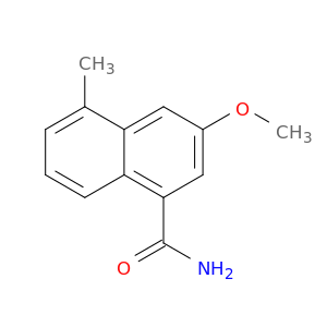 1-Naphthalenecarboxamide, 3-methoxy-5-methyl-